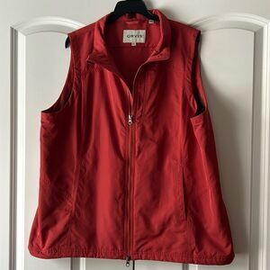 Orvis Men’s Rust Full Zip Chest Pockets Vest Size XL
